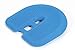 TOGU Keilballkissen Dynair Comfort - Balón de tonificación para Fitness (Balance, colchón de Aire, con Bomba), Color Azul
