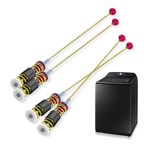 VNAPARTS WA45T3200AW/A4 WA50R5200AW/US WA50R5400AV/US DC97-16350T Washer Suspension Rods for Samsung Top Load Washing Machine WA45T3400AV/A4 WA45M7050AW/A4 WA5451ANW/XAA WA45N3050AW/A4 (26.18inh)