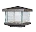 Maxim 55736CLET Triumph VX LED Clear Glass Heavy Duty Outdoor Post/Pole Mount, 1-Light 12 Watt, 9"H x 10"W, Earth Tone