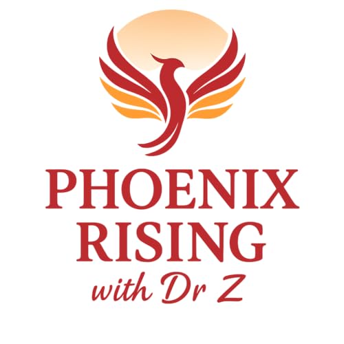 『Phoenix Rising With Dr Z: Conversations About Grief and Loss』のカバーアート