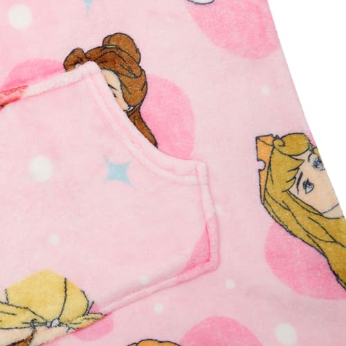 Sweat à capuche filles Disney Princesse pull couverture oversize