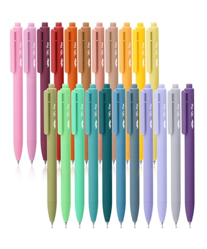 Image of Mr. Pen- Retractable Gel Pens, 22 Pack, Vintage Ink, Fine Point 0.7mm