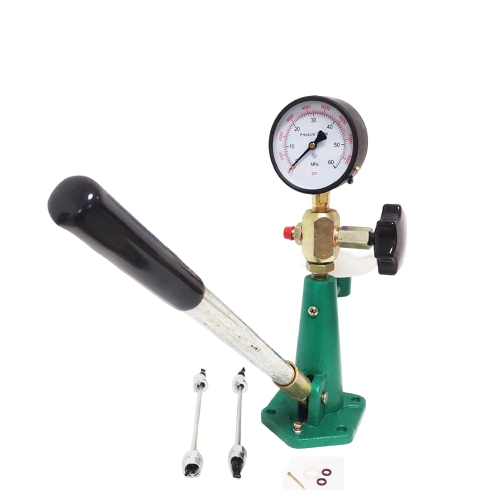 Comprobador de Inyectores S80H, Comprobador de Inyectores de Bomba de Aceite, Calibrador de Inyectores Common Rail, Manómetro de 0 A 60 MPA