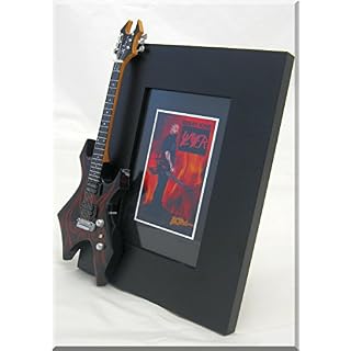 KERRY KING Miniature Guitar Photo Frame Slayer Wartribe - Les Beatles, Paul McCartney, John Lennon, RIngo Starr, George Harrison
