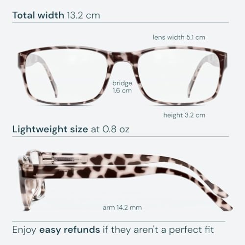 Image of Gaoye 5-Pack Reading Glasses Blue Light Blocking,Spring Hinge Readers for Women Men Anti Glare Filter Lightweight Eyeglasses (A1 mix color, 4.5x)