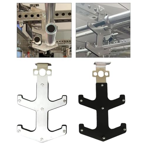 Supports de barre d'haltères pour squat rack équipement robuste