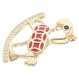 Effet scintillant : cette broche est ornée de incrustés, ce qui lui confère une brillance éclatante. elle complétera à merveille votre collection de broches, qu'il s'agisse d'une broche à motif dessin animé ou d'une broche à porter sur un sac à dos
