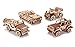 Wood Trick - Puzzle de Madera - Puzzle 3D - Conjunto de Coches