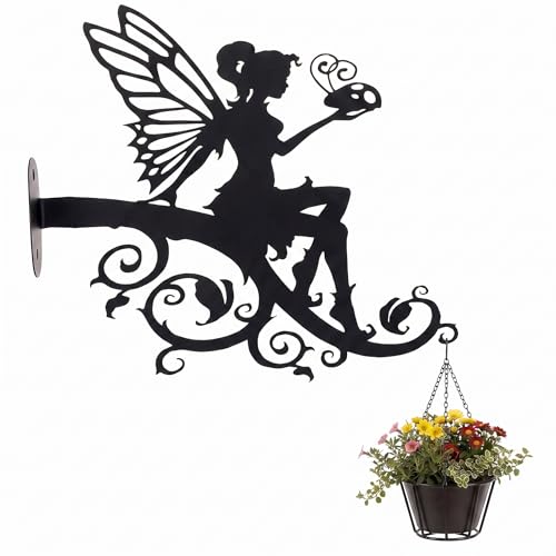 Silhouette de fée support décoratif à suspendre pour plantes et lanternes - 2