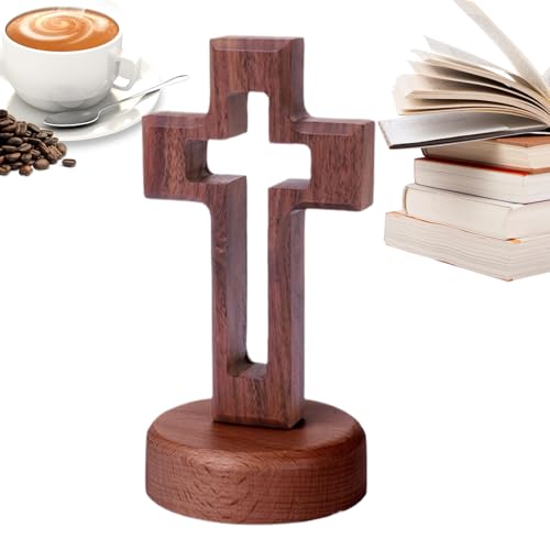 Cruz de Jesús para pared católica en decoración del hogar de Pascua 6