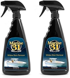 Marine 31 Mildew Stain Remover & Cleaner - Marine & Boat, Home & Patio, Bathroom & Shower Cleaner, 20oz. - 2-pack