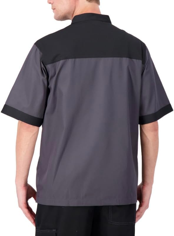 Happy Chef Men's Vertex Chef Coat