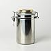 MUXIANG Słoik na tytoń cygaro nawilżacz tytoniu słoik do przechowywania cukierków masło kawy pojemnik ze stali nierdzewnej hermetyczny CG0012