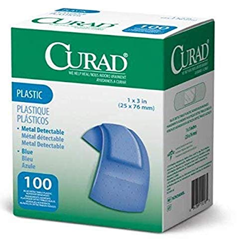 Curad Blue Flex-Fabric Bandage