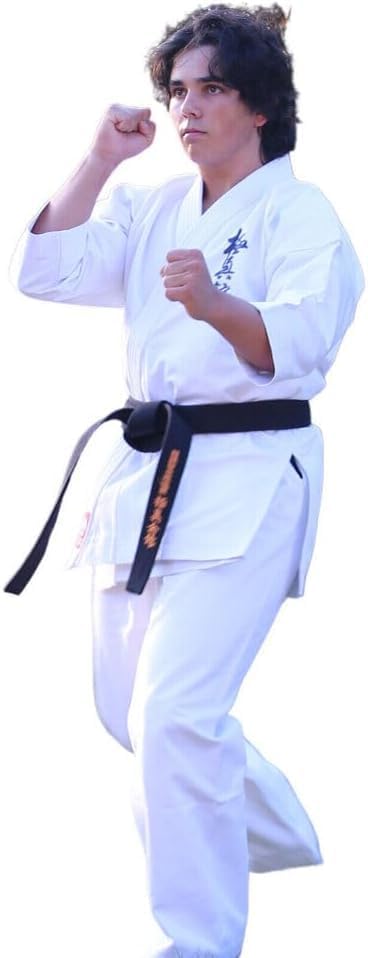 10oz Kyokushin Kan Karate Unifrom Kids gi & Adult Martial Arts uniform Unisex Karate Gi White Color Size 0-8