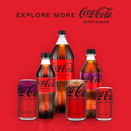 Coca-Cola Zero Sugar Orange Cream Soda Soft Drink, Fridge Pack Cans, 12 fl oz, 12 Pack image 8