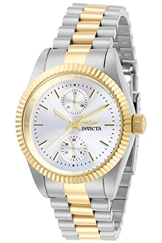 Invicta Women's Specialty Steel Bracelet & Case Quartz Blue Dial Analog Watch 29440