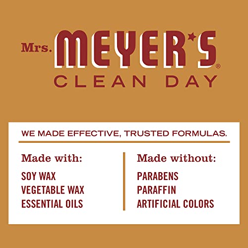 Mrs. Meyer's Soy Aromatherapy Candle, 35 Hour Burn Time, Made With Soy Wax And Essential Oils, Apple Cider, 4.9 Oz #TOP4