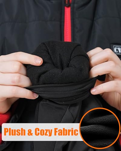 Cycyheat Kids Heated Gloves - Boys And Girls Waterproof Ski Heating Gloves With 2Pcs Dc 2700Mah Battery thumb #7