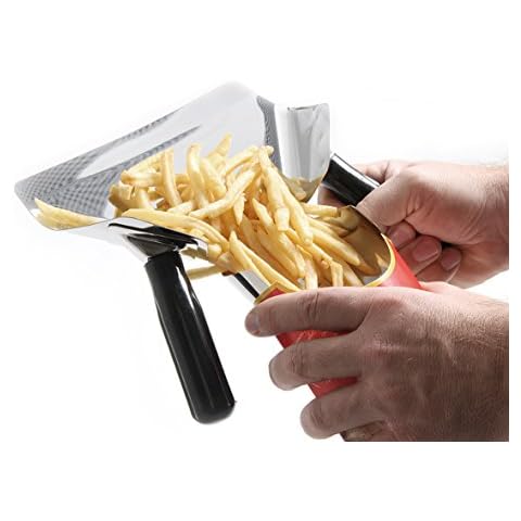 HENDI 642559 Embudo Recogedor para Patatas Fritas - Negro - 230x200 mm Cover