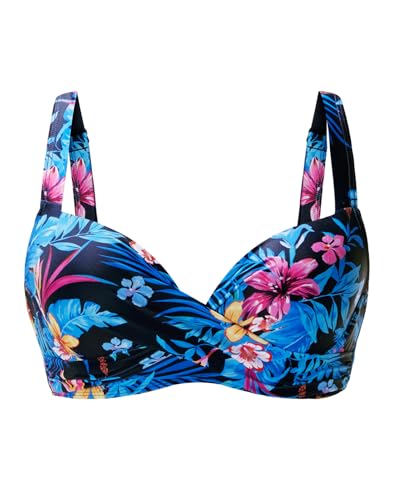 Image of Aqua Eve Women Underwire Bikini Top - Push Up Swimsuit Top Bra Padded Bathing Suit 2026 Twist Front Swimwear