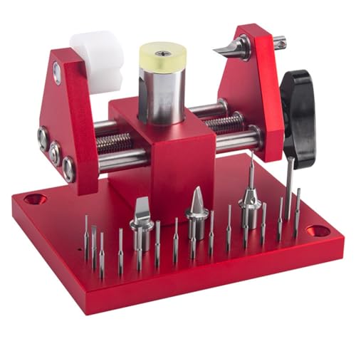 Kit de Herramientas para reparación de Relojes, diseño de pulsador Tipo Tornillo para Abrir la Tapa Trasera del Reloj, Herramientas Esenciales para Quitar la Correa del Reloj