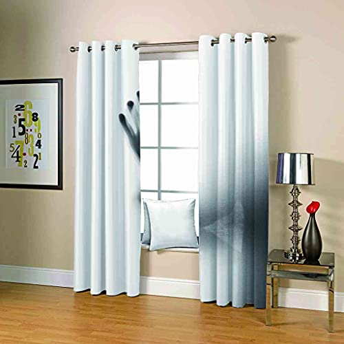 Rideau thermique isolant en polyester aspect mat pour grands vitrages - 3