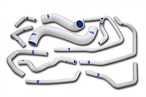 TRS Siliconen Radiateurslangenset – Voor Subaru Impreza WRX STi GDA GDB EJ207 2000-2007 – Blauw – 3-laags