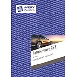 AVERY Zweckform 10 x Formularbuch Fahrtenbuch A5 hoch VE=40 Blatt mit Ausfüllhilfe