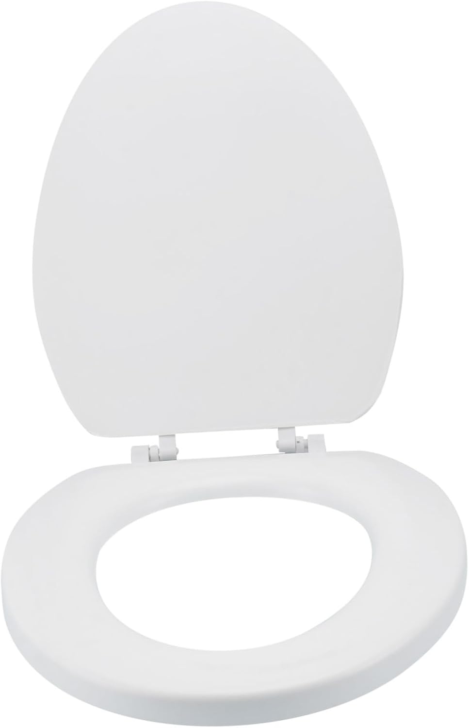 WOONEKY 1pc Soft Toilet Seat Lid Gasket Comfortable White Foam Cover for Home Necessity Easy Installation Toilet Accessory for Bathroom