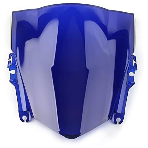 SIKUAI Motorcycle Windshield Winds n Windproof Protector Wind Deflector Blue for HONDA CBR500R 2013 2014 2015 Cover