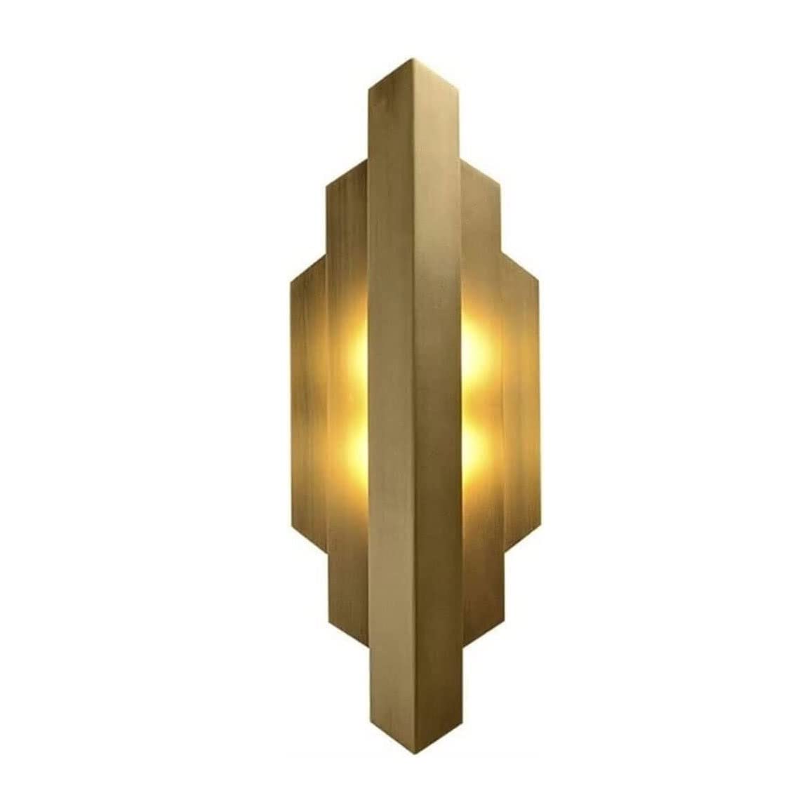 VDOQTLJT Wall Light Sconce Modern Indoor Copper LED Lamp Compatible with Bedroom Bathroom Living Room Bar Hallway Lighting Fixture Lámpara De Pared Chandelier Ceiling