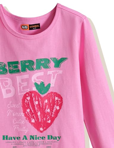 Image of Amazon Brand - Symbol Girls Girls Night Dress | 100% Cotton T-Shirt & Pyjama Set | Age 2-14 Years