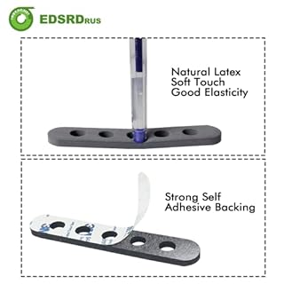 EDSRDRUS 24 Pcs Size Reducer 0.12&0.20 Inch Breathable Thick Tape Foam Filler for Hat Cap (Grey)