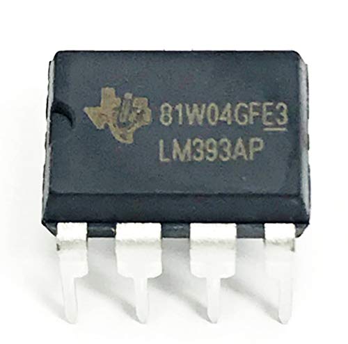 Juried Engineering Lm393Ap Lm393 Precision Dual Differential Comparator, Industrial Grade Ic Dip-8 Breadboard-Friendly (Pack Of 5) #TOP4