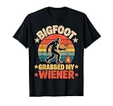 Photo Gallery bigfoot afferrato il mio wiener, divertente bigfoot retrò maglietta Photo Gallery bigfoot afferrato il mio wiener, divertente bigfoot retrò maglietta