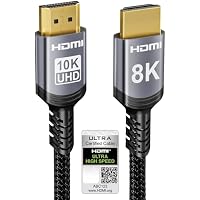 Sniokco 10K 8K 4K Cable HDMI 2.1 48Gbps 2 Metros Certificado