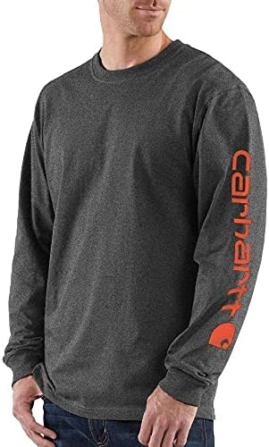 Carhartt Men's Dearborn Loose Long-Sleeve Logo T-Shirt Closeout