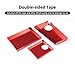 JONKOKO Aluminum Alloy Engine Antifreeze Fuse Box Cover for Chevrolet Corvette C7 2014-2019 Hood Engine Trim Sticker Interior Accessories (Red)