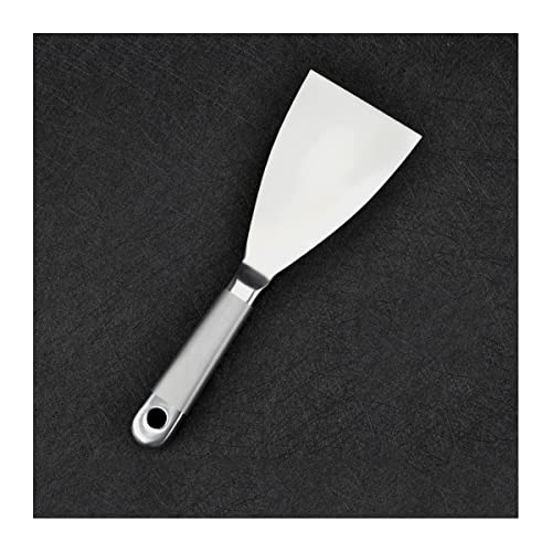Spatola for stucco, utensile for pittori in acciaio inossidabile for incollare nastri, spatola for stucco, raschietto for carta da parati, raschiatura della vernice, stucco for cartongesso.(3inch)