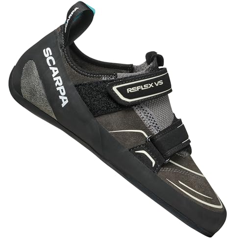 Scarpa Unisex Reflex VS Kletterschuhe, Covey-Black, 44