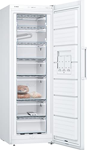 Bosch GSV33VWEV Congélateur pose-libre Série 4 - 231 L - 5 tiroirs de congélation - 176 x 60 cm - Blanc