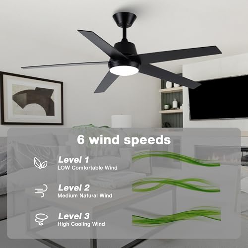 Amazon – 52" Ceiling Fan w/ Light & Remote - image 4