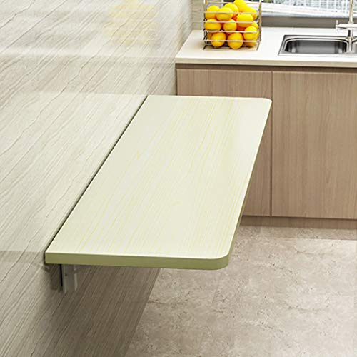 Table pliante murale à abattants bureau d'ordinateur suspendu et table de cuisine compacte - 2