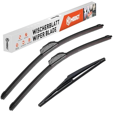 3 Windshield Wiper Blades Replacement for 2009-2019 Dodge Journey Original Equipment Replacement 24"+19"+12" (Pack of 3) Cover