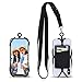 Gear Beast Universal Crossbody Pocket Cell Phone Lanyard Compatible with iPhone, Galaxy & Most Smartphones, Includes Phone Case Holder,Neck Strap Black
