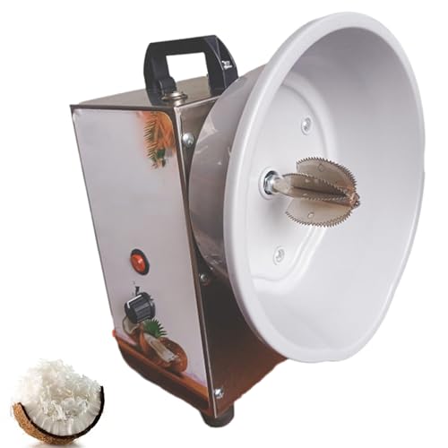 Raspador De Coco Eléctrico, Raspador De Coco Comercial, Acero Inoxidable, Triturado Uniformemente, Patas Amortiguadoras, Velocidad Ajustable, Apto Para Restaurantes y Procesamiento De Coco.