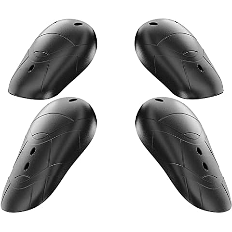 SAS-TEC Viscoelastic Memory Foam Inserts - Level 2 Motorcycle Biker Jacket Shoulder Elbow Protection Body Armour Upgrade Set of 4 Pads Cover