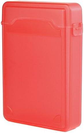 iKross 3 Colors Package - 3.5 Inch IDE/SATA HDD Storage Protection Boxes - Red,Green and Blue