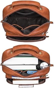 thumbnail: STILORD 'Wilma' Leren Rugzak Voor Vrouwen - Elegant En Praktisch - Vintage Look - Echt Leer